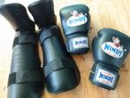Kickboks Set: Handschoenen, Zak, Scheenbeschermers, Sport en Fitness, Vechtsporten en Zelfverdediging, Gebruikt, Overige, Maat XL