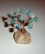 Boompje Edelsteen Edelsteenboompje Fluoriet Limoniet, Verzenden, Mineraal