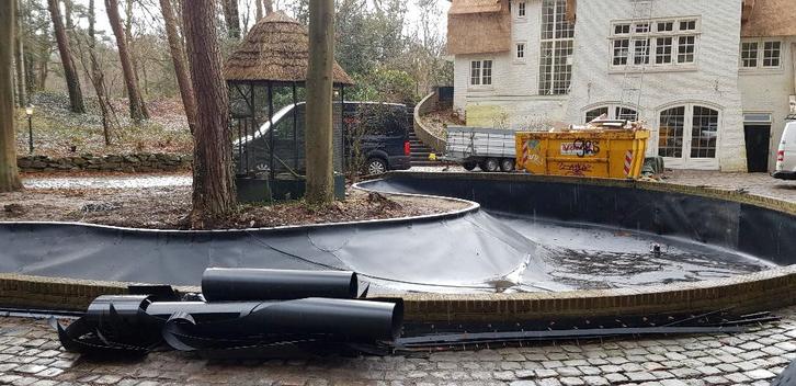 HDPE vijverfolie 2mm dik, Tuin en Terras, Vijvers, Nieuw, Ophalen of Verzenden