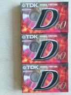 Cassettebandjes, nieuw in verpakking. 3 Stuks., Cd's en Dvd's, Cassettebandjes, 2 t/m 25 bandjes, Overige genres, Ophalen of Verzenden