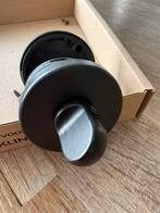 Wc deurbeslag 4 mm stift, zwart, Ophalen of Verzenden, Zo goed als nieuw, Klink of Kruk