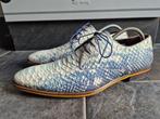 Floris van Bommel herenschoenen maat 43 / 9 nieuwstaat, Kleding | Heren, Schoenen, Blauw, Floris van Bommel, Ophalen of Verzenden