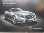 Mercedes SLK Edition One 1 Brochure, Verzenden, Zo goed als nieuw, Mercedes
