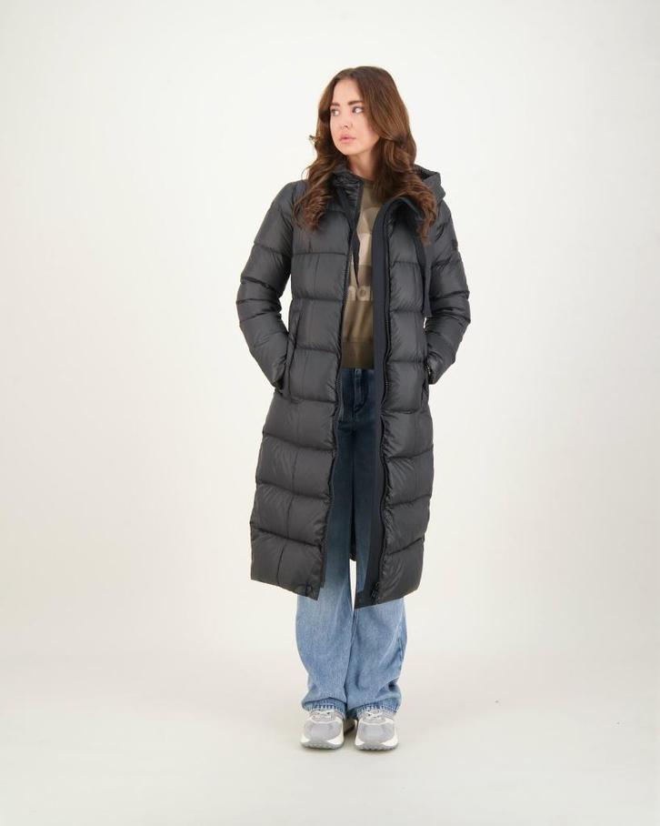 PEUTERY Nunki donsjas zwart- 36/38- TIEN concepts op Insta, Kleding | Dames, Jassen | Winter, Gedragen, Maat 36 (S), Zwart, Ophalen of Verzenden