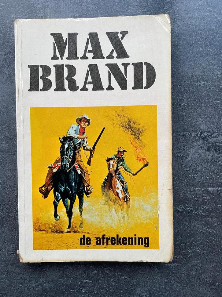 De afrekening van Max Brand., Boeken, Avontuur en Actie, Gelezen, Ophalen