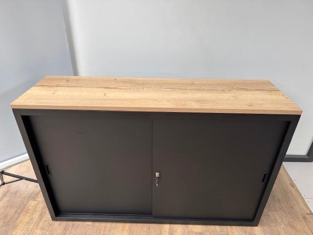 Schuifdeurkast zwart B-keus, Huis en Inrichting, Brandblussers en Brandkasten, Nieuw, Ophalen of Verzenden