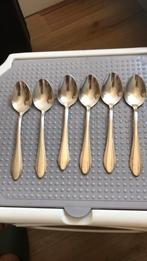 Keuken bestek lepels 6 stuks gemerkt met WMF, Ophalen of Verzenden, Zo goed als nieuw, Rvs of Chroom