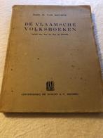 De Vlaamsche volksboeken door Emile H. Van Heurck, Antiek en Kunst, Emile H. Van Heurck, Ophalen of Verzenden