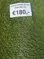 Kunstgras 25mm Dik - 600x200cm - Grastapijt, Tuin en Terras, Gras en Kunstgras, Ophalen, Kunstgras, Nieuw, Lijnderijk 183B, 1175 KE Lijnden