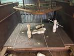 Vintage Kegel/bowling pins, Sport en Fitness, Bowlen, Ophalen, Gebruikt, Overige typen