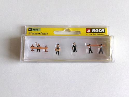 Noch N 36051 Timmerlieden (NIEUW), Hobby en Vrije tijd, Modeltreinen | N-Spoor, Nieuw, Overige typen, Overige merken, Ophalen of Verzenden