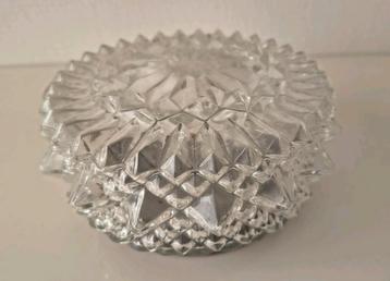 Plafonnière kristalglas Mid Century  beschikbaar voor biedingen