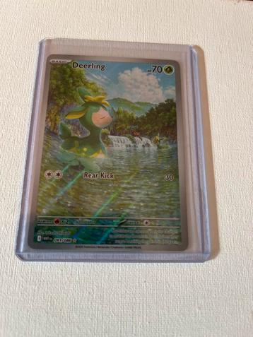 Deerling  white flare pokemonkaart beschikbaar voor biedingen