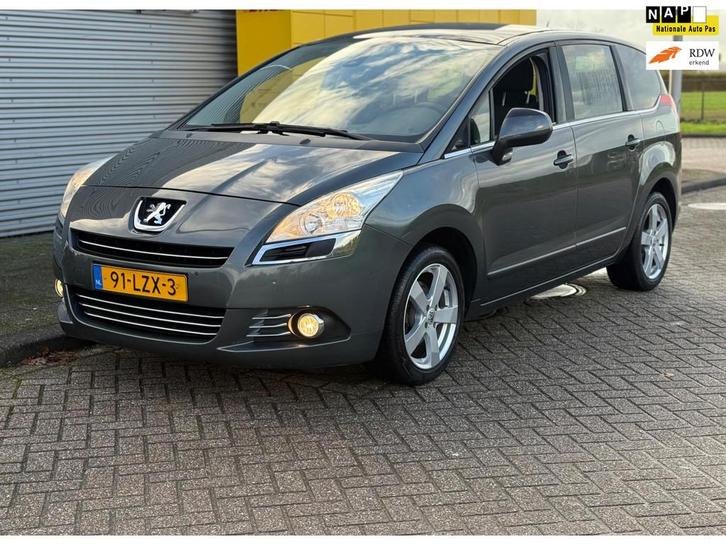 Peugeot 5008 1.6 THP ST 7Pers Automaat Panoramadak Navi Pdc, Auto's, Peugeot, Bedrijf, Te koop, ABS, Airbags, Airconditioning