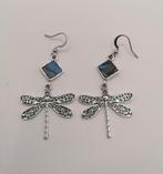 Nieuwe oorbellen libelle zilveren kleur, Ophalen of Verzenden, Nieuw, Zilver, Overige materialen