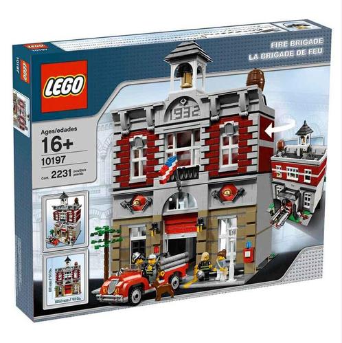 Nieuw in doos: Lego Creator Expert Brandweerkazerne 10197, Kinderen en Baby's, Speelgoed | Duplo en Lego, Nieuw, Lego, Complete set