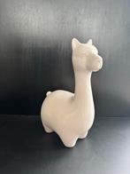 Lieflijk wit alpaca beeldje, Ophalen of Verzenden, Zo goed als nieuw, Overige materialen, Dierenbeeld