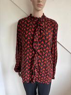Fabienne Chapot Garden Isa blouse maat 44 zwart rood roezels, Maat 42/44 (L), Ophalen of Verzenden, Zo goed als nieuw, Fabienne Chapot