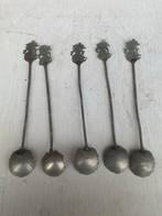 Vintage lepels met figuurtjes, Ophalen of Verzenden