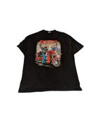 Vintage 1991 Harley Davidson Motor City Detroit Tee Size XL, Harley Davidson, Zwart, Maat 56/58 (XL), Harley Davidson