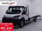 Fiat Ducato 2.2 MJet 140 pk L4 Autotransporter Airco, BPM vr, Auto's, Voorwielaandrijving, Stof, Gebruikt, 4 cilinders