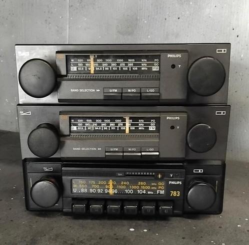Philips 783 2x 322 Youngtimer Oltimer Oldtimer, Auto diversen, Autoradio's, Zo goed als nieuw, Ophalen of Verzenden
