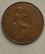 Engeland, penny 1922, Postzegels en Munten, Ophalen of Verzenden, Overige landen, Losse munt