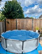 Bestway zwembad steel pro max, Ophalen, Gebruikt, Minder dan 80 cm, Rond