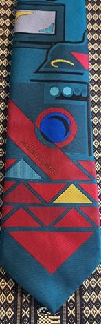 Radio Modern stropdas groen design, Verzamelen, Merken en Reclamevoorwerpen, Ophalen of Verzenden, Nieuw, Gebruiksvoorwerp