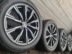 Orig 20 inch BMW X5 X6 G05 G06 740M breedset velgen banden, Gebruikt, -, 275 mm, -