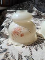 Vintage opaline lampenkapjes, Ophalen of Verzenden, Zo goed als nieuw, Minder dan 25 cm