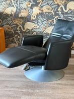 LeoLux Elektrisch Verstelbare Fauteuil, Huis en Inrichting, Fauteuils, Ophalen, Gebruikt, Leer, 75 tot 100 cm