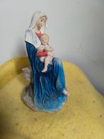 8542) mooi beeld Maria Met Kind  hoog  16cm, Antiek en Kunst, Antiek | Religie, Ophalen of Verzenden