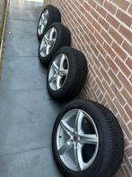 Mooie set winterbanden met velgen bc 225/55R17, Auto-onderdelen, Banden en Velgen, Ophalen, Gebruikt, 255 mm, Velg(en)