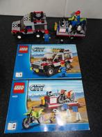 z.g.a.n Lego City 4433 Crossmotor transport, Kinderen en Baby's, Speelgoed | Duplo en Lego, Ophalen of Verzenden, Zo goed als nieuw