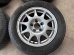 15 inch originele velgen + zomerbanden SAAB 9-5 / 9-3, Auto-onderdelen, Banden en Velgen, Gebruikt, 15 inch, Banden en Velgen