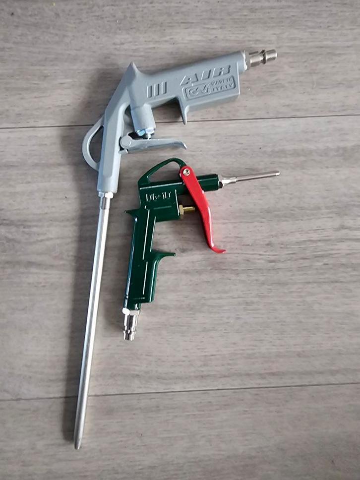 Blaaspistolen Set, Doe-het-zelf en Verbouw, Compressors, Gebruikt, Minder dan 6 bar, Minder dan 25 liter, Minder dan 200 liter/min
