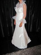 Trouwjurk, maat 36, incl. bolero, schoenen en lingerie ZGAN!, Ophalen of Verzenden, Gedragen, Wit, Trouwjurk
