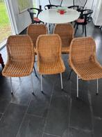 Rotan stoelen  Dirk van Sliedregt, Huis en Inrichting, Stoelen, Ophalen, Gebruikt, Overige kleuren, Vintage
