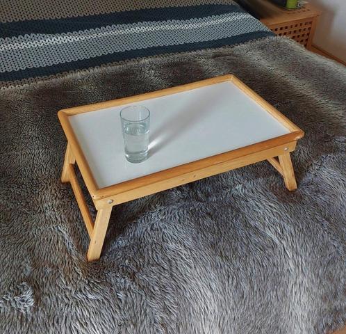 Ontbijttafel Laptoptafel Bedtafel Leestafel Dienblad Butler, Huis en Inrichting, Woonaccessoires | Dienbladen, Nieuw, Hout, Rechthoekig
