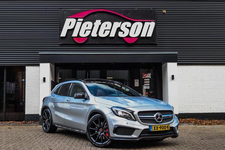 Mercedes-Benz GLA-klasse AMG 45 4Matic Edition 1 PANO CARBON, Auto's, Mercedes-Benz, Bedrijf, Te koop, GLA, 4x4, ABS, Achteruitrijcamera