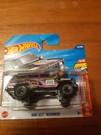 Hotwheels Jeep Wagoneer 1988, Ophalen of Verzenden, Nieuw, Auto