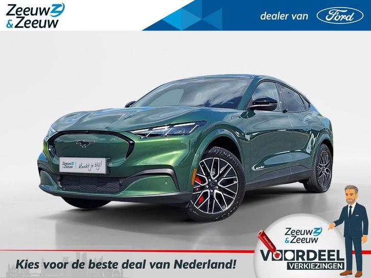 Ford Mustang Mach-E Extended Premium RWD 88 kWh | Verwachte, Auto's, Ford, Bedrijf, Te koop, Mustang, 360° camera, ABS, Achteruitrijcamera