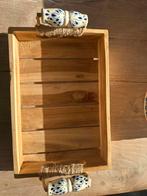 Delfts Blauw Bakje, Ophalen, Gebruikt, Rechthoekig, Hout