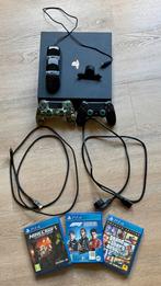 PS4 pro + accessoires., Met games, Met 2 controllers, Ophalen of Verzenden, Zo goed als nieuw