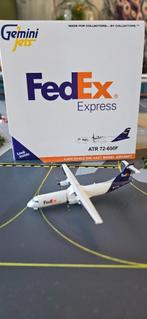Fedex ATR-72 schaal 1:400 GeminiJets, Ophalen of Verzenden, Zo goed als nieuw, Schaalmodel