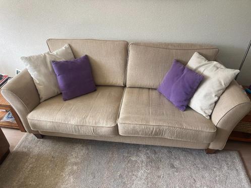 3 zits bank met 2 fauteuils, Huis en Inrichting, Banken | Bankstellen, Gebruikt, Rechte bank, 200 tot 250 cm, 75 tot 100 cm, Stof
