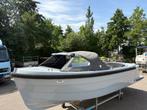 Sloep: Topcraft 605 Tender (2017) + Tohatsu 50pk + Zonnedek, Ophalen, Gebruikt, 6 meter of meer, Buitenboordmotor