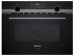 Inbouw combi- magnetron Siemens CM485AGB0 04, Oven, Zo goed als nieuw, Inbouw, 45 tot 60 cm