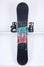 160 cm snowboard SANTA CRUZ, CAMBER, black/pink/blue, Sport en Fitness, Snowboarden, Gebruikt, Board, Verzenden